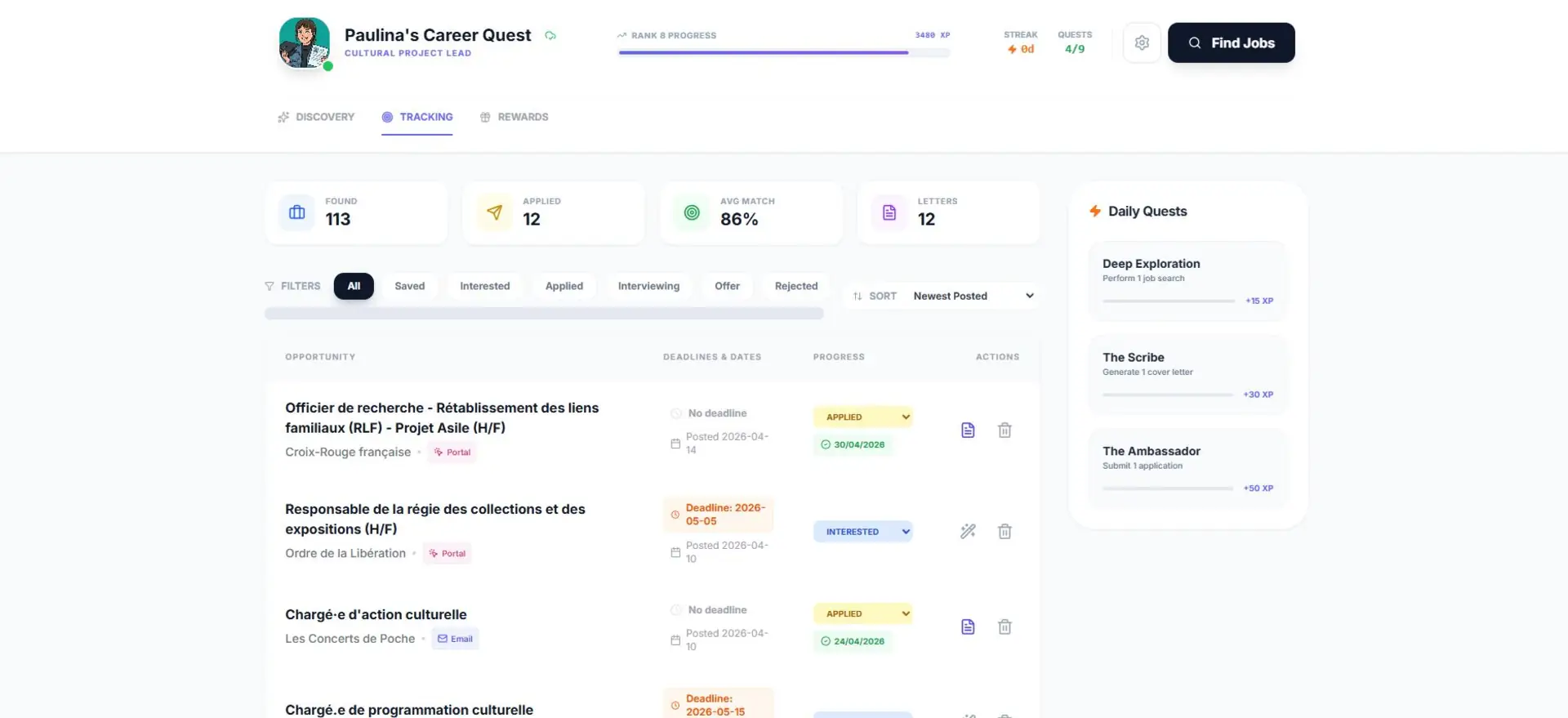 Career's Quest 2